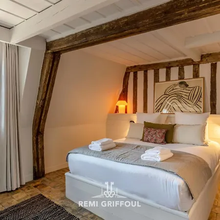 La Demeure Du Clocher 4 Ac On The Port & Place Sainte-catherine 8 G * オンフルール